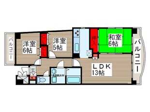 ＵＲＢＡＮ　ＰＡＲＫ柏の物件間取画像